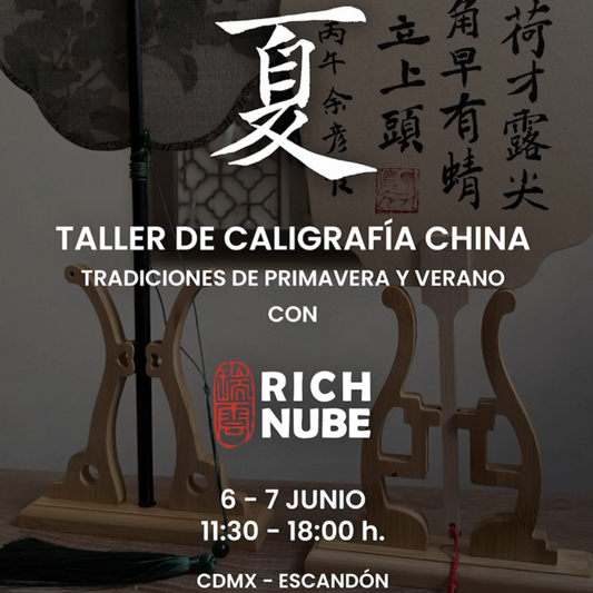 Taller de SHU-FA Caligrafía China | Tradiciones de Primavera y Verano