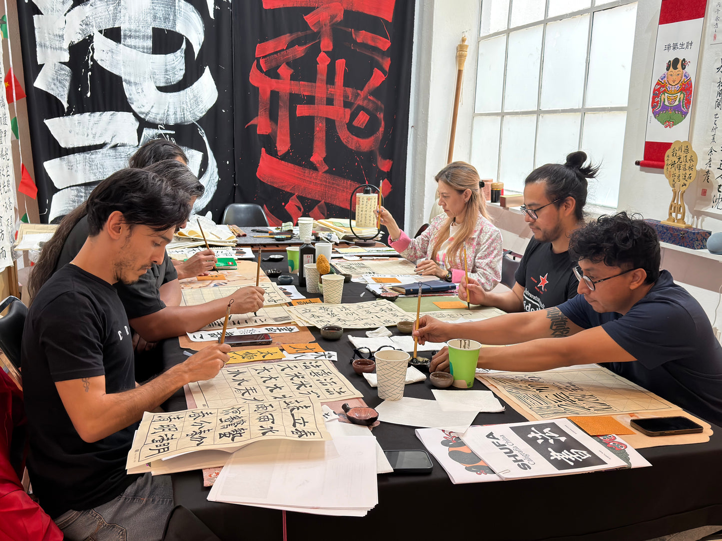 Taller de SHU-FA Caligrafía China | Tradiciones de Primavera y Verano