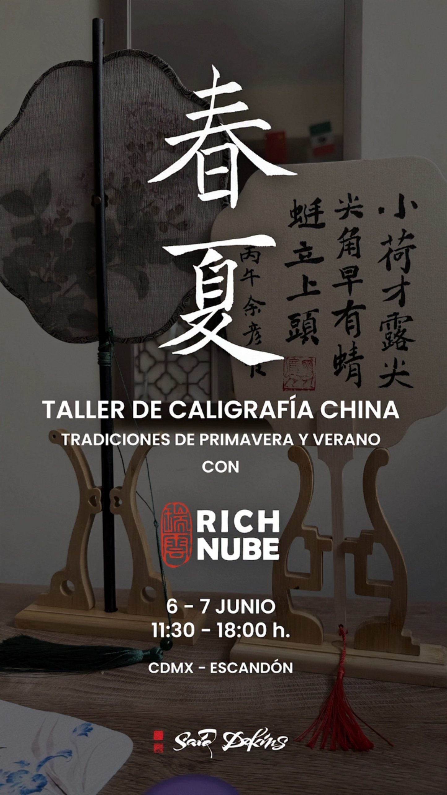 Taller de SHU-FA Caligrafía China | Tradiciones de Primavera y Verano